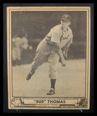 1940 Play Ball Bud Thomas #42