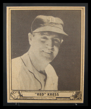 1940 Play Ball Ralph Kress #45