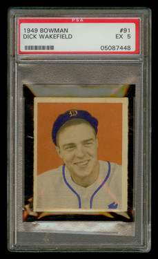 1949 Bowman Dick Wakefield #91