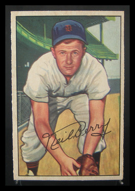 1952 Bowman Neil Berry #219