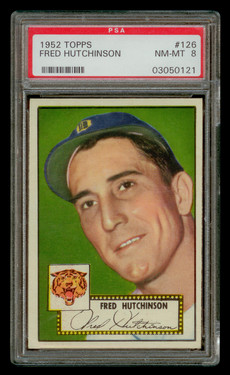 1952 Topps Fred Hutchinson #126