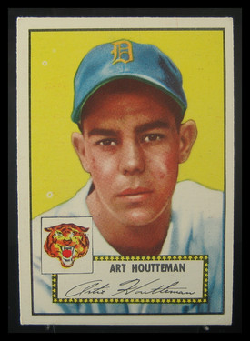 1952 Topps Art Houtteman #238