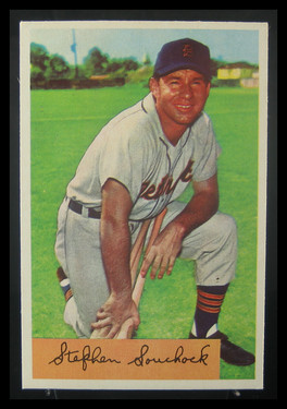 1954 Bowman Steve Souchock #103