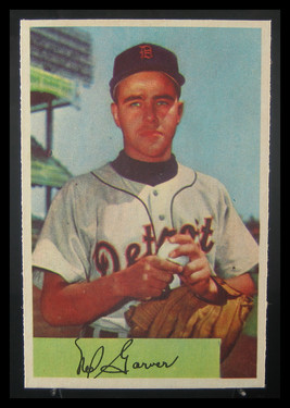 1954 Bowman Ned Garver #39