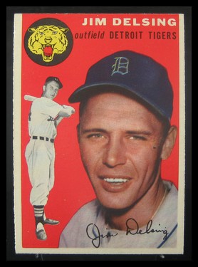 1954 Topps Jim Delsing #111