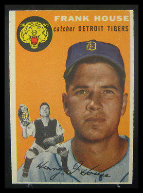 1954 Topps Frank House #163