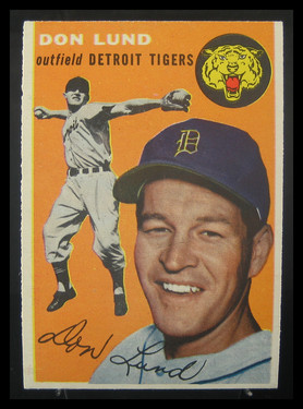 1954 Topps Don Lund #167