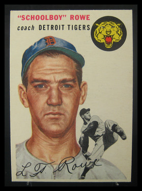 1954 Topps Schoolboy Rowe #197