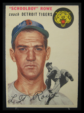 1954 Topps Schoolboy Rowe #197