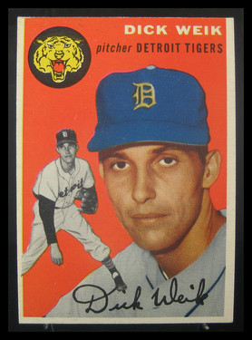 1954 Topps Dick Weik #224