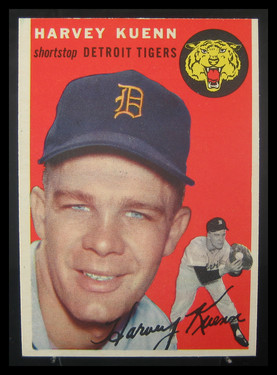 1954 Topps Harvey Kuenn #25