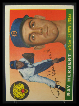 1955 Topps Ray Herbert #138