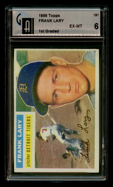 1956 Topps Frank Lary #191