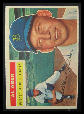 1956 Topps Al Aber #317