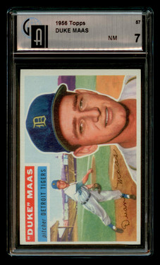 1956 Topps Duke Maas #57