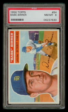 1956 Topps Babe Birrer #84