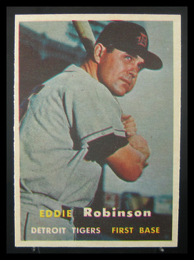 1957 Topps Eddie Robinson #238