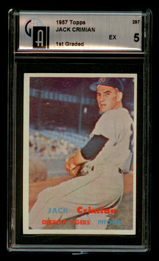 1957 Topps Jack Crimian #297