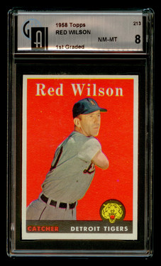 1958 Topps Red Wilson #213