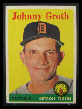 1958 Topps Johnny Groth #262