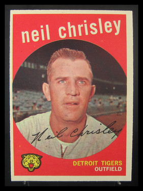 1959 Topps Neil Chrisley #189