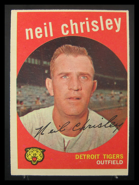 1959 Topps Neil Chrisley #189