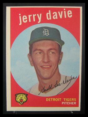 1959 Topps Jerry Davie #256