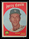 1959 Topps Jerry Davie #256