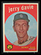 1959 Topps Jerry Davie #256