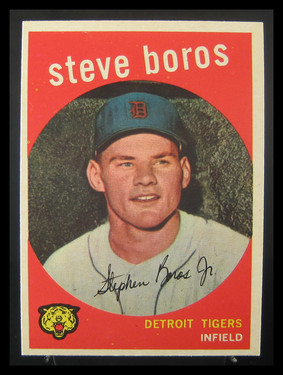 1959 Topps Steve Boros #331