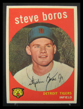 1959 Topps Steve Boros #331