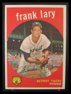 1959 Topps Frank Lary #393