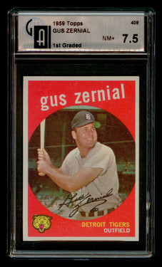 1959 Topps Gus Zernial #409