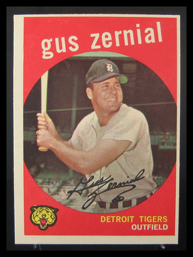 1959 Topps Gus Zernial #409