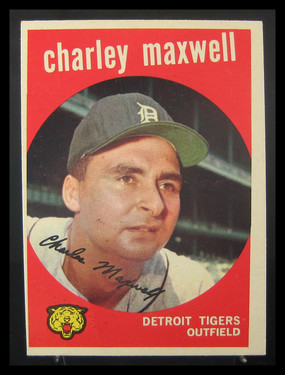 1959 Topps Charley Maxwell #481