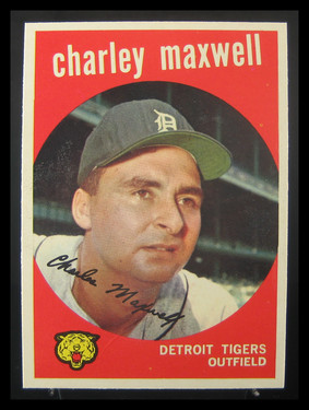 1959 Topps Charley Maxwell #481