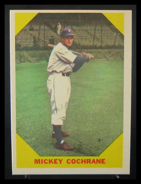 1960 Fleer Mickey Cochrane #24