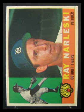 1960 Topps Ray Narleski #161