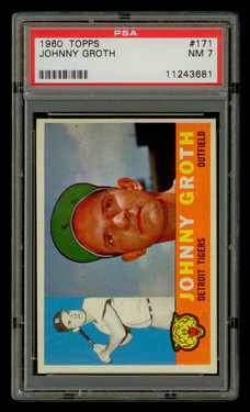 1960 Topps Johnny Groth #171