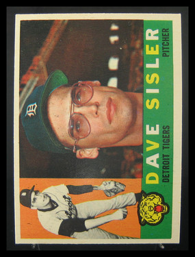 1960 Topps Dave Sisler #186