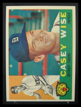 1960 Topps Casey Wise #342