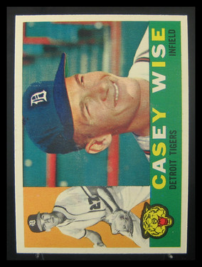 1960 Topps Casey Wise #342