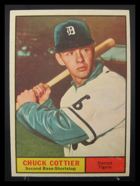 1961 Topps Chuck Cottier #13