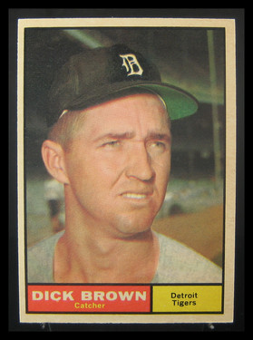 1961 Topps Dick Brown #192