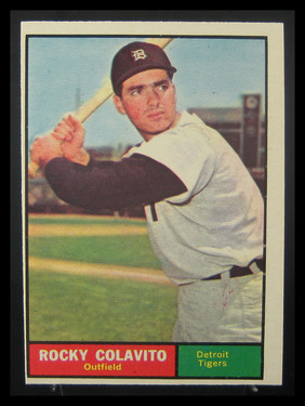 1961 Topps Rocky Colavito #330