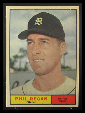 1961 Topps Phil Regan #439