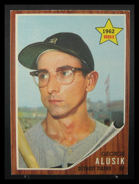 1962 Topps George Alusik #261