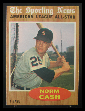 1962 Topps Norm Cash #466