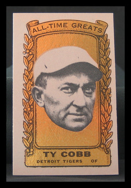 1963 Bazooka All-Time Greats Ty Cobb #35