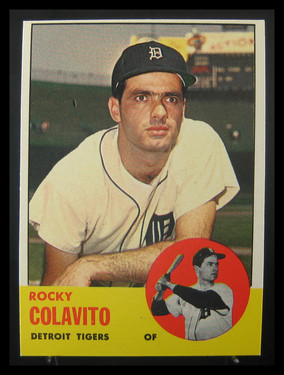 1963 Topps Rocky Colavito #240